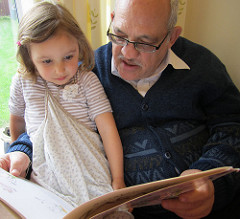 8 june 11_Unc reading Zagazoo to Maggie • <a style="font-size:0.8em;" href="http://www.flickr.com/photos/81015582@N06/7430789562/" target="_blank">View on Flickr</a>