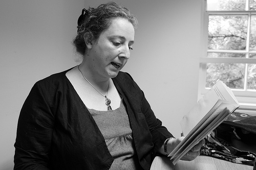 Tania Hershman reading Ali Smith by Read Me Something You Love