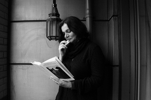 Sarah Salway reading Kenneth White_With Macaroon by Read Me Something You Love