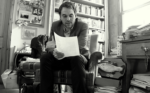 Alexander MacLeod reading me some Elizabeth Bishop by Read Me Something You Love