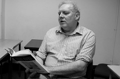 Kevin Porter Reading Kafka • <a style="font-size:0.8em;" href="http://www.flickr.com/photos/81015582@N06/7617597478/" target="_blank">View on Flickr</a>