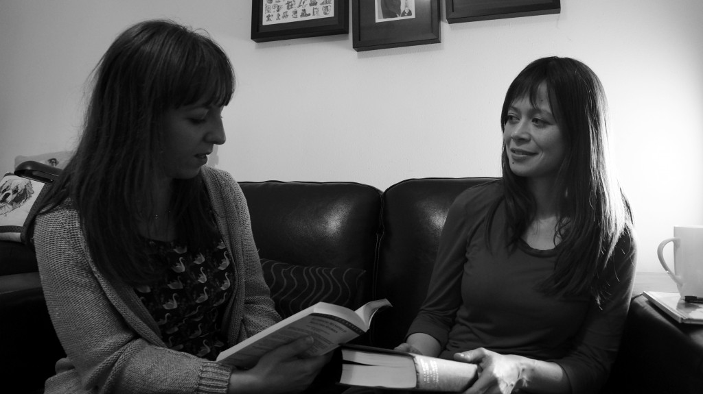 Emma Claire Sweeney and Emily Midorikawa reading 